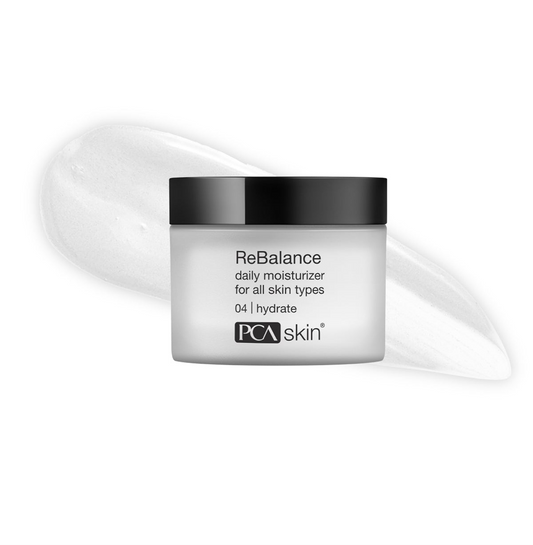 PCA Skin ReBalance moisturiser and texture